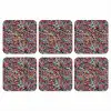 Spat - Abstract - Waterverf - Multi onderzetter kurk middel 366 -3d