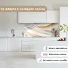 Golven - Abstract - Beige keuken achterwand 2 middel -sfeer4_ES