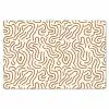 Minimalistisch - Patroon - Terracotta Placemat vinyl groot 368 -zzsfeer1_Kitchenyeah-website