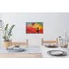 Banksy - Kunst - Graffiti - Meisje - Street art Muursticker klein -eettafel