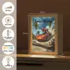 Sportauto - Rood - Dino Light Box met kabel (Kinderlampje) klein -USP_NL