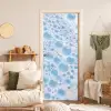 Schuim - Bubbels - Blauw deurposter klein -sfeer2