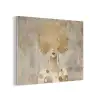Goud - Portret - Vrouw PET vilt klein -3d