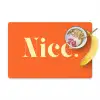 Oranje - Gebroken wit - Nice Placemat vinyl groot -zzzproduct_Kitchenyeah-website