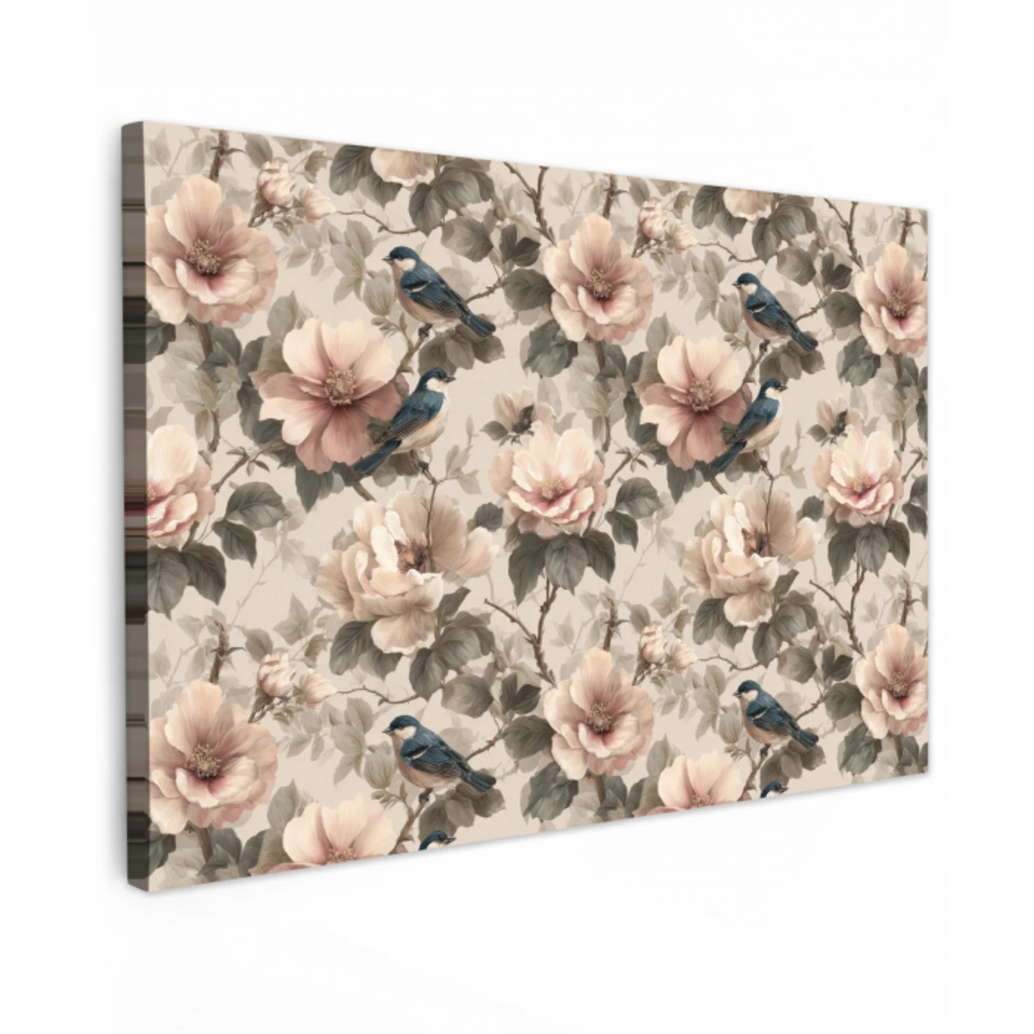 Klassiek - Vogels - Kleurrijk canvas 2cm klein 34 -z3d