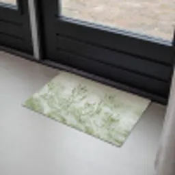 Grassen - Minimalistisch - Groen Deurmat klein -sfeer2