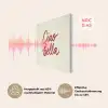 Ciao bella - Rood - Wit - Minimalistisch PET vilt klein -USP_DE