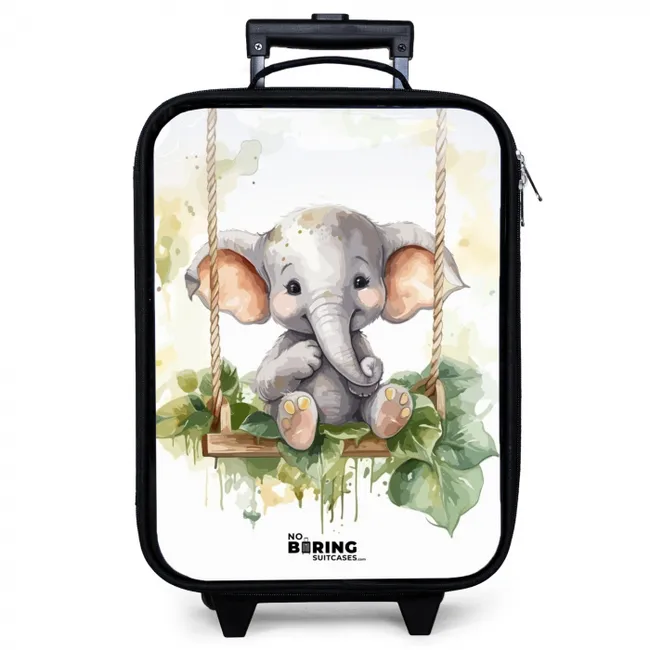 Onno olifant Kinderkoffer - Zwart klein -zzz_website3d