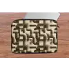Abstract - Retro - Zwart laptophoes neopreen klein 279 -tafel