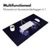 Porselein- Kersen - Delfts - Blauw Muismat XXL klein -sfeer4
