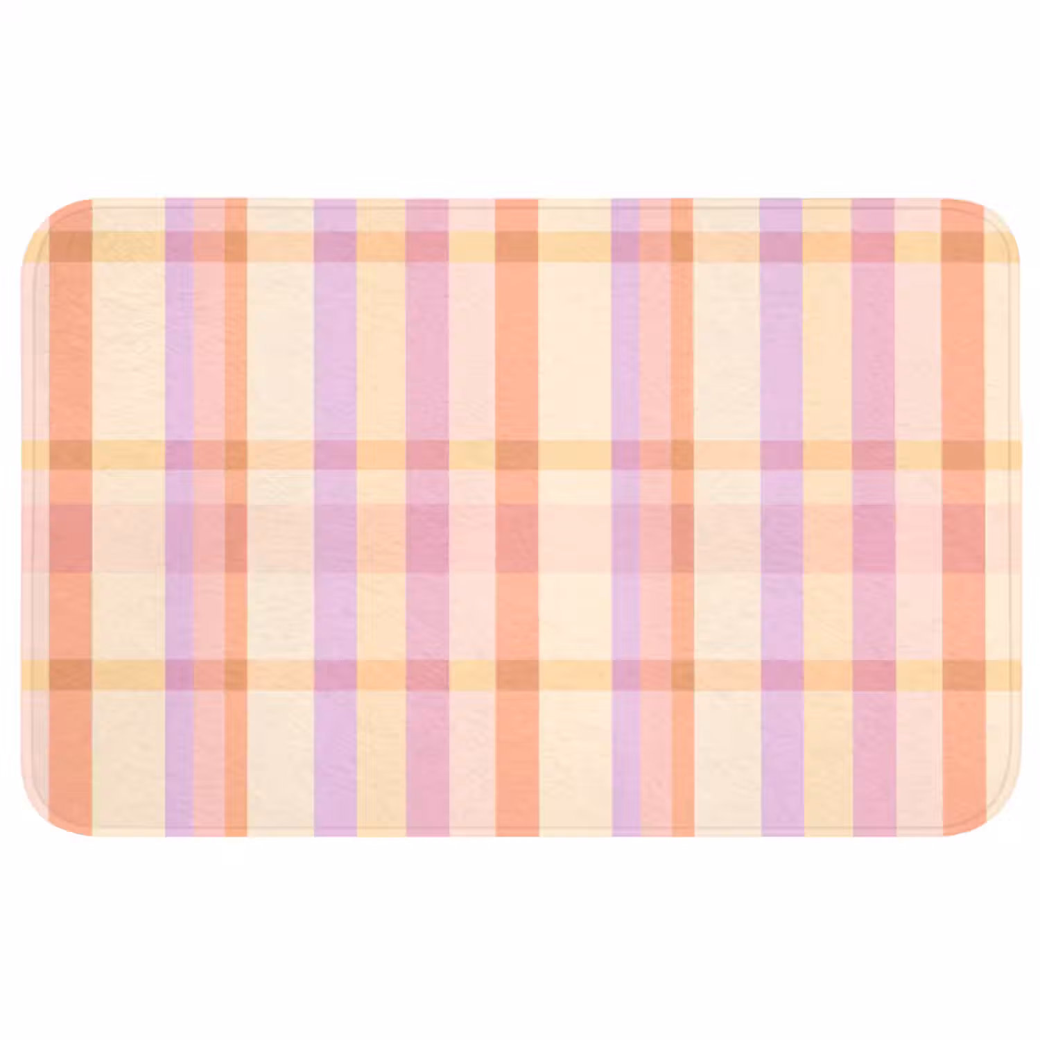 Badmat - Pastel - uitpatroon - Geometrisch