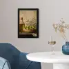 Olijven - Stilleven - Vintage fotolijst zwart zonder passe partout klein -sfeer4