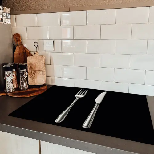 Bestek - Klassiek - Elegant Inductie beschermer vinyl 3mm klein -sfeer3