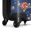 Retro disco regenbogen patroon kleurrijk NBS - Handbagage koffer - Kinderen Unisex middel -wiel