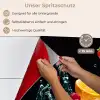 Water - Fruit - Sinaasappel - Aardbei - Kers - Zwart keuken achterwand spatscherm klein -spatscherm_DE
