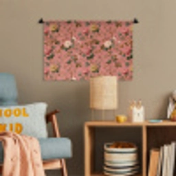 Klassiek - Botanisch - Roze Wandkleed katoen klein 269 -wsfeer4_kind