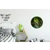 Jungle - Stenen - Water - Natuur - Planten Wandcirkel aluminium klein -kinderkamer