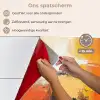 Abstract - Modern - Verflook - Herfst kleuren - Oranje keuken achterwand spatscherm klein -spatscherm_NL