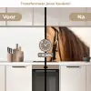 Paard - Oog - Bruin keuken achterwand 2 middel -voor-na2_NL