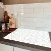 Design - Geometrie - Patroon - Lijn Inductie beschermer vinyl 3mm klein 276 -sfeer3