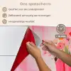 Roze - Bloemen - Cowboy keuken achterwand spatscherm klein -spatscherm_NL