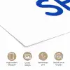 Blauw - Quote - Wit poster papier klein -closeup_NL