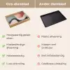 Abstract - Golven - Sierlijk - Roze Dienblad Rechthoek middel -USP_VergelijkingNL