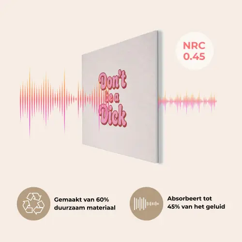 Tekst - Boodschap - Roze PET vilt klein -USP_NL