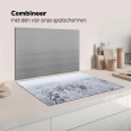 Bos - Sneeuw - Winter - Natuur - Wit Inductie beschermer vinyl 3mm klein -wsfeer7_website