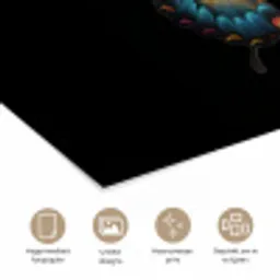 Vlinder - Kleurrijk - Speels poster papier klein -closeup_NL