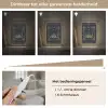 Moskee - Islam - Goud - Ramadan - Islamitische Light Box met kabel (Tafellamp) klein -USP_dimbaarNL