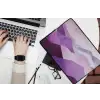 Abstract - Heuvels - Landschap - Paars laptophoes neopreen klein -bureau