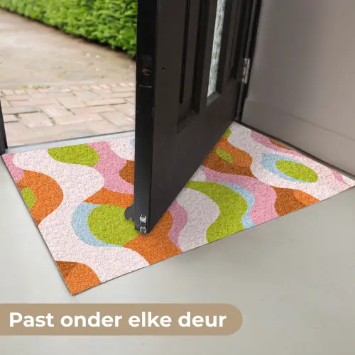 Abstract - Vormen - Roze Deurmat klein -USP_NL