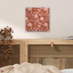 Patroon - Bladeren - Terracotta plexiglas 5mm klein 11 -sfeer4