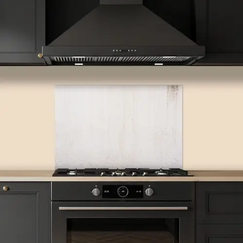 Beton - Muur - Wit keuken achterwand spatscherm klein -sfeer1