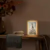 Konijn - Eieren - Kleurrijk Light Box met kabel (Tafellamp) klein -sfeer4
