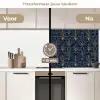 Deco - Waaier - Blauw keuken achterwand 2 middel 871 -voor-na2_NL