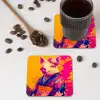 Varken - Bloemkroon - Kimono - Abstract onderzetter kurk middel -sfeer2