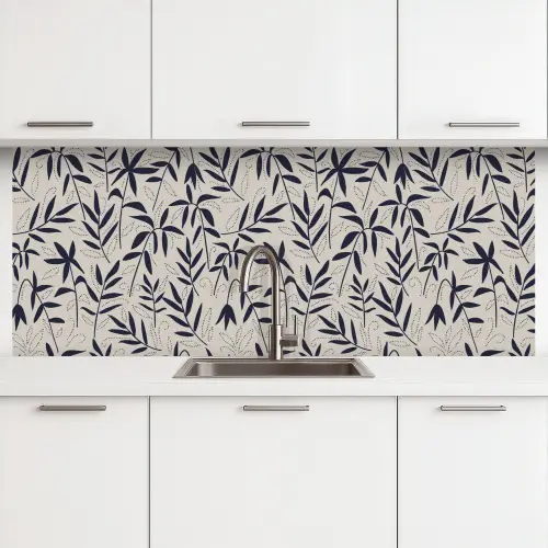 Planten - Japan - Patronen keuken achterwand 2 middel 871 -3d