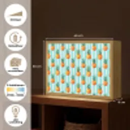 Ananas - Strepen - Groen Light Box met batterij (Wandlamp) middel 907 -USP_websiteoverzichtNL