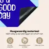 Today is a good day - Blauw - Schaduw Inductie beschemer met haakjes klein -ky-onderkant-nl