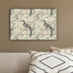 Bloem - Vogel - Kleurrijk canvas 2cm klein 34 -sfeer3
