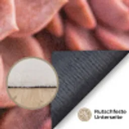 Vetplant - Organisch - Roze Vloerkleed Rechthoek klein -uniquesellingpoint_antislip_DE_DE