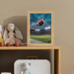 Football - Bal - Stadion - Sport Light Box met kabel (Kinderlampje) klein -sfeer2_kind