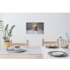 Welpje - Bad - Geel Muursticker klein -eettafel