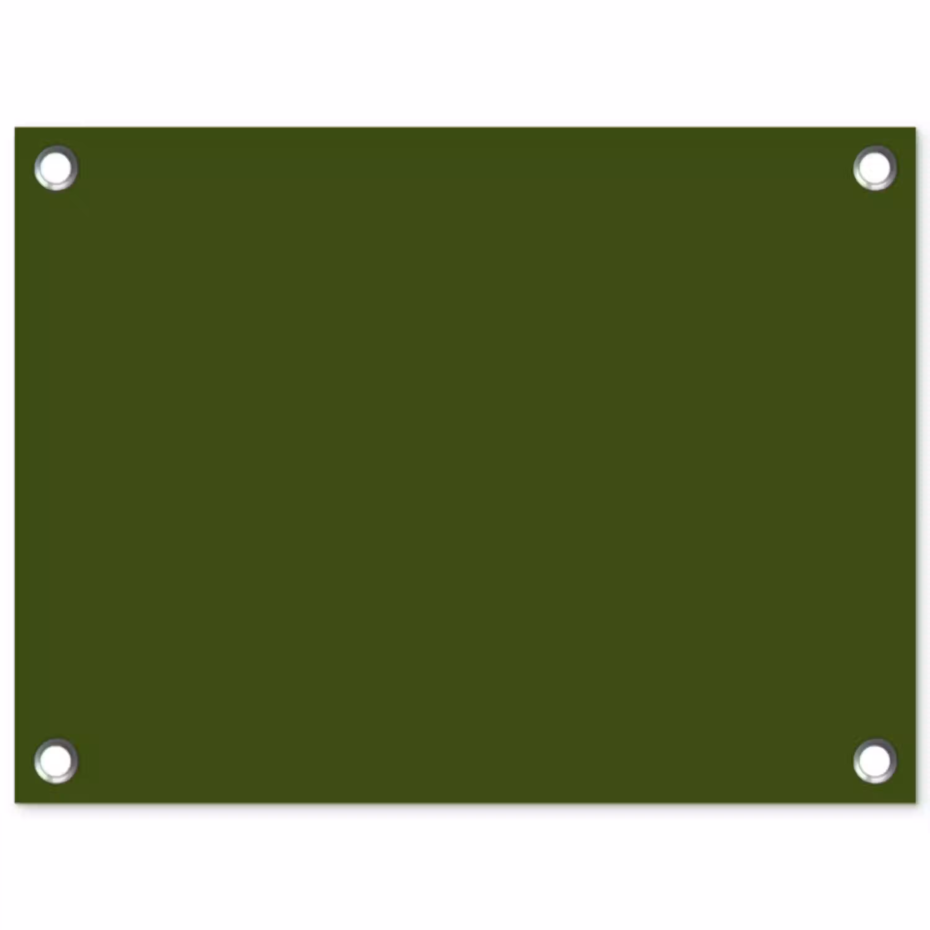 Olive - Drab - Groen tuinposter los doek klein 239 -3d