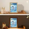 Pinguïn - IJsbeer - IJs - Sneeuw Light Box met kabel (Kinderlampje) klein -sfeer3_kind