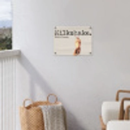 Milkshake - Kers - Rietje tuinposter los doek klein -sfeer8