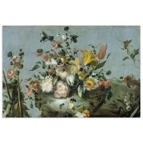 Bloemen - Oude Meesters - Olieverf poster papier klein -3d