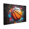 Graffiti - Basketbal - Verf - Sport canvas 2cm klein -z3d